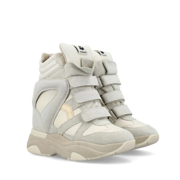 Isabel Marant Other - Isabel Marant Sneakers in Cream and Gray
